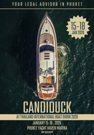 Candiduck will attend International Boat Show 2026 in Phuket
