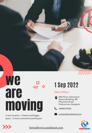 Candiduck – moving office