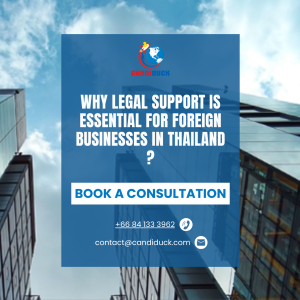 Why Legal Support is Essential for Foreign Businesses in Thailand?