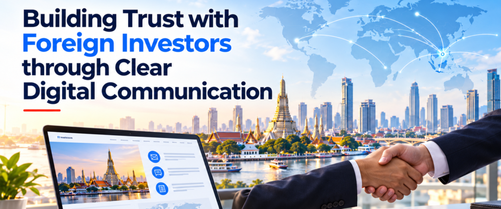 Building Trust with Foreign Investors through Clear Digital Communication